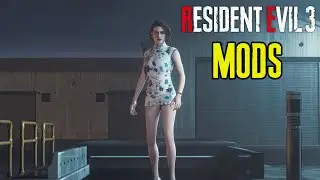 Resident Evil 3 Mod Showcase - Jill in Cheongsam Outfit