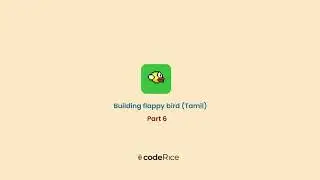 Build Flappy Bird Game with Javascript/CSS in an hour (தமிழில்)(Tamil) - Part 6 Ground Collision