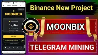 MoonBix Airdrop Telegram Bot Full details | Moonbix binance project | moonbix airdrop By Noor