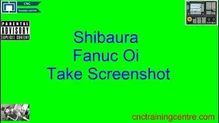 Shubaura Fanuc Oi ScreenShot