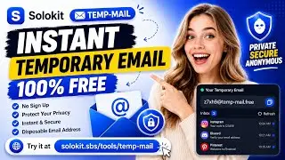 SoloKit Instant Temp-Mail – 100% Free Disposable Email Tool (No Sign-Up)
