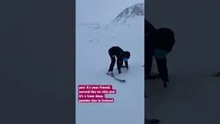 She eventually got sent into the powder stash and became an expert skier real quick