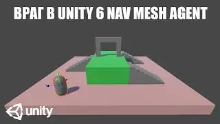 Creating an Enemy in Unity 6, how to create an enemy, nav mesh agent, game development, Igrostroy...