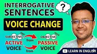 Interrogative sentence voice change # wh word voice change #