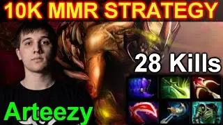 Arteezy - plays Lifestealer | 28 kill Infest bomb
