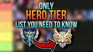 HONOR OF KINGS HERO TIER LIST 2024 | BEST HEROS FOR THIS SEASON!!