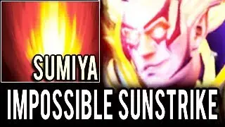 NEW IMMORTAL Invoker SumiYa with Impossible SunStrike some games Dota 2