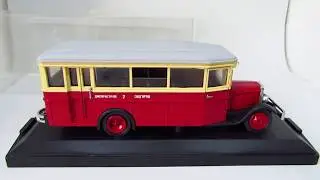 Обзор модели автобуса ЗИС-8 от мастерской Miniclassic в масштабе 1/43