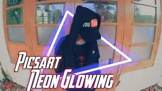 Tutorial picsart/neon glowing