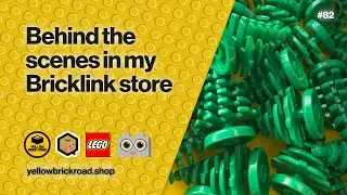 Behind The Scenes In My Bricklink Store – LEGO Bricklink Seller Vlog #82