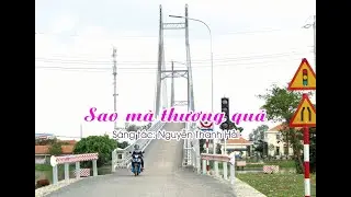 Karaoke Sao mà thương quá - Tone nam