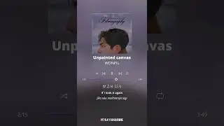 WONPIL - Unpainted Canvas #Shorts