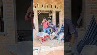 wow...it turns out this is an easy way to lift cement bags..
