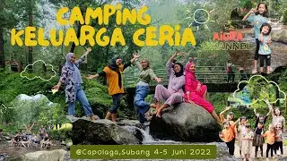 Capolaga Camping Ground Subang I CAMPING DIPINGGIR SUNGAI 
