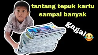 menantang main tepuk kartu sampai banyak dan akhirnya gagal #bantengan #tepukkartu #vlog #game