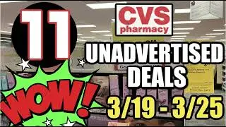 CVS UNADVERTISED DEALS (3/19 - 3/25) | ⭐️ 11 NEW DEALS!