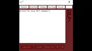 Roblox ServerSide Script [FREE] [LEAKED] RC7 UTG & Executor