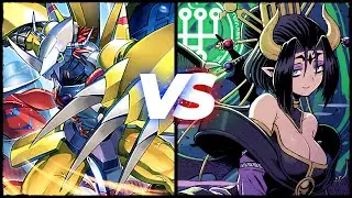 WarGreymon vs Seven Great Demon Lords | Digimon TCG EX6 Match