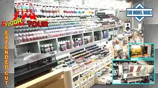 Old Video - Extended Cut - New Model Bench Setup - 2024 Room (Floor) Tour