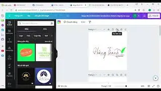 Hướng dẫn tạo logo chữ ký