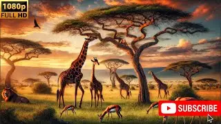 The Towering Giants:  A Full Documentary on Giraffes