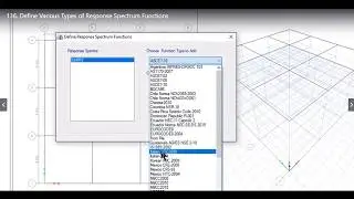Lesson 37 Define Various Types of Response Spectrum Functions