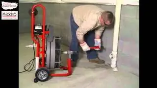Correct use of the K-750R Drain Cleaning Machine