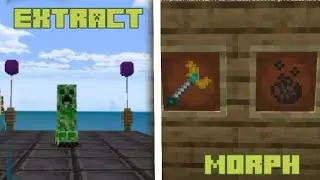Обзор модов #2 Extract morph| Minecraft