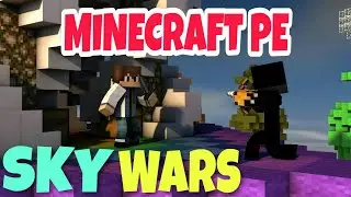 MINECRAFT PE SKYWARS!! | EĞLENCELİ ANLAR 😁