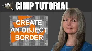 GIMP Tutorial: Create an Attached Border