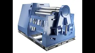 Hydraulische 4-Walzen Blechrundbiegemaschine FACCIN 4HEL
