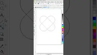 💖How to create Heart Shape in CorelDraw🧡💖