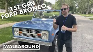 Ford Bronco 1st Gen Walkaround and Exhaust Note at the Woodward Dream Cruise
