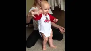 Ashton's standing!