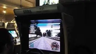 Initial D arcade stage 3 Akagi DH DRY FC3S Practice scene