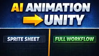 “Create AI Animation & Use Sprite Sheet in Unity (Full Beginner Guide) 🔥” 