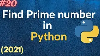 prime number program in python