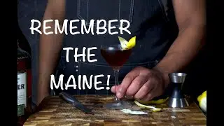 Remember the Maine! 2min cocktail Manhattan + Sazerac