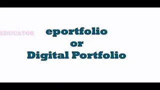 How to create an eportfolio | Digital portfolio | D.El.Ed.