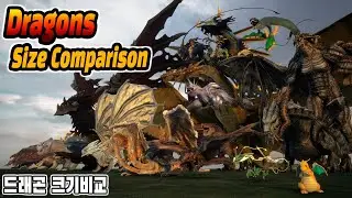 Dragons Size Comparison