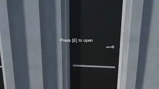 Open Door with Key Press C# in Unity 3D. Survival Game Lesson5
