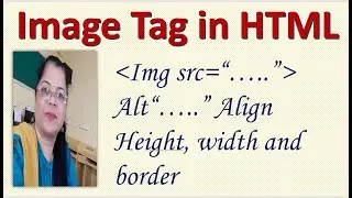 Image tag in HTML