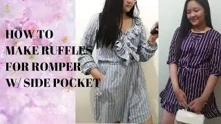 How To Make Ruffled Romper | Jumpsuit