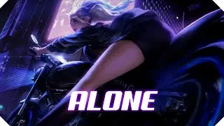 Nightcore →  Alone (Lyrics)