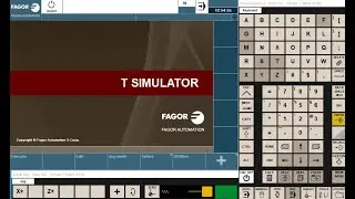 How to install the Fagor cnc simulator and start-up - Fagor 8060 / 8065 / 8070