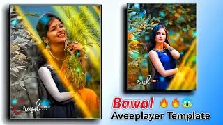 #Bawal_Template🔥| dual Photos Changing AveePlayer Template | Aveeplayer Template Download