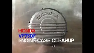 Honda VF750F Engine Case Cleanup & Rebuild  - Part 11