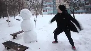 Как отпиздить снеговика
