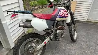 Honda XR250R is finally out of hibernation