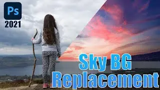 Sky Background Replacement in Photoshop cc 2021
